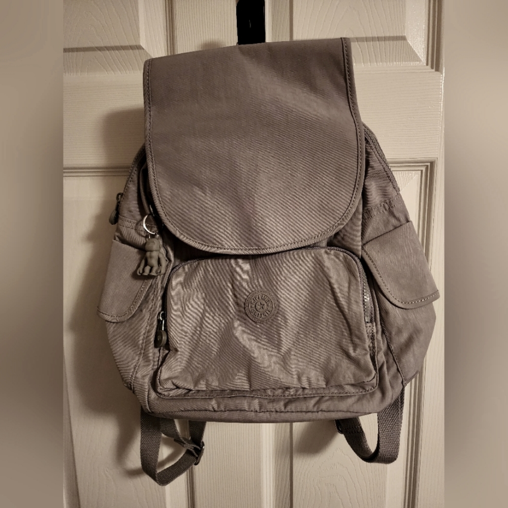 Kipling City Pack Backpack (Grey Gris) - image 1